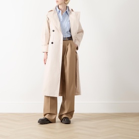 Saio Double Breasted Trench Coat
