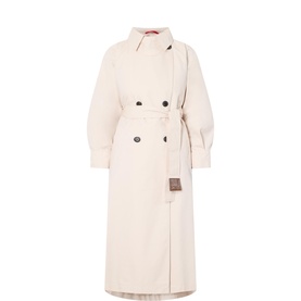 Saio Double Breasted Trench Coat
