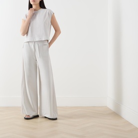 Grana Flared Logo Sweatpants