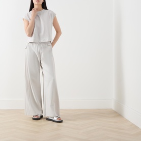 Grana Flared Logo Sweatpants