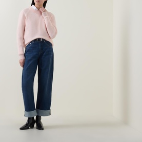 SPANXshape&trade;&nbsp;Authentic 360 Cuffed Horseshoe Jeans