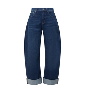 SPANXshape&trade;&nbsp;Authentic 360 Cuffed Horseshoe Jeans