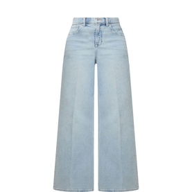 SPANXshape&trade; Authentic 360 High-Rise Petite Wide Leg Jeans