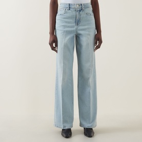 SPANXshape&trade; Authentic 360 High-Rise Wide Leg Jeans