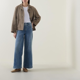 SPANXshape&trade; EveryWear Petite Wide Leg Jeans