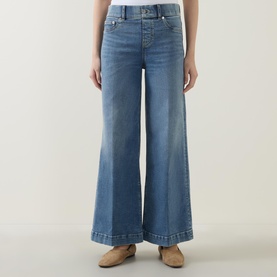 SPANXshape&trade; EveryWear Petite Wide Leg Jeans
