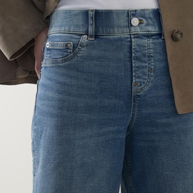 SPANXshape&trade; EveryWear Petite Wide Leg Jeans