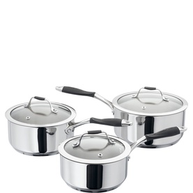 James Martin Saucepan Three-Piece Set