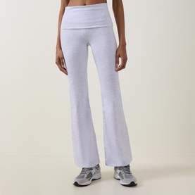 DayFlex Fold Waist Flared Yoga Leggings 30"