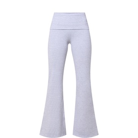 DayFlex Fold Waist Flared Yoga Leggings 30"