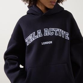 Active Logo Oversized Hoodie