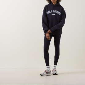 Active Logo Oversized Hoodie