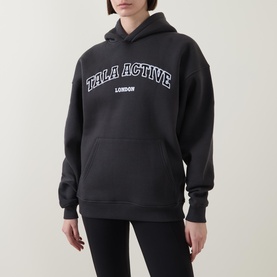 Active Logo Oversized Hoodie
