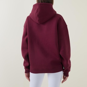Active Logo Oversized Hoodie