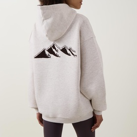 Outdoors Logo Oversized Hoodie
