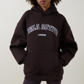 Active Logo Oversized Hoodie