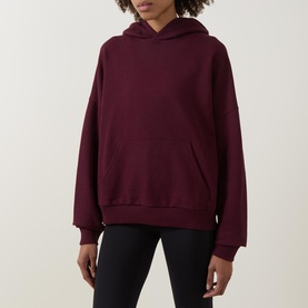 Girlfriend Logo Boxy Fit Hoodie