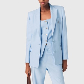 Vigalue Single-Breasted Blazer