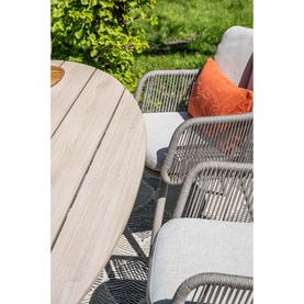 Annalise Garden 7-Piece Dining Set Taupe