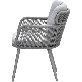 Annalise Garden 5-Piece Dining Set Taupe