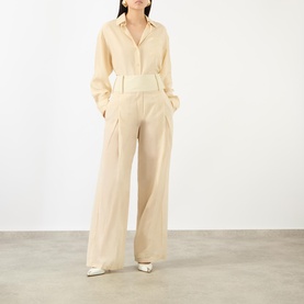 Ferito High-Rise Wide Leg Trousers