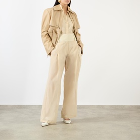 Ferito High-Rise Wide Leg Trousers