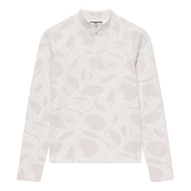 Jacquard Half-Zip Sweatshirt