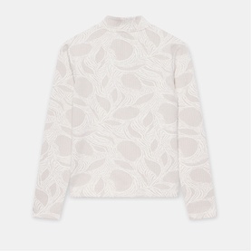 Jacquard Half-Zip Sweatshirt