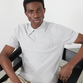 Eliot Knitted Polo Shirt