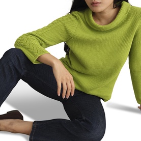 Camilla Cable Knit Sweater