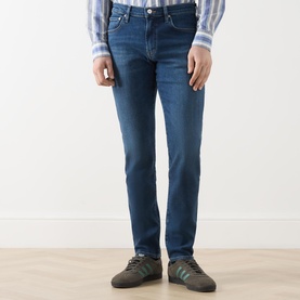 London Mid-Rise Slim Leg Jeans