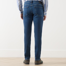 London Mid-Rise Slim Leg Jeans