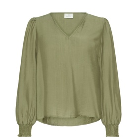 Lufia Bishop Sleeve Blouse