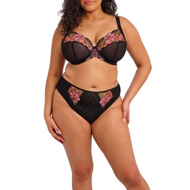 Teagan Floral Underwired Plunge Bra