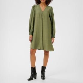 Lufia Bishop Sleeve Mini Dress