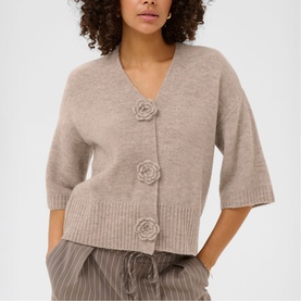 Rosie Floral Knitted Cardigan