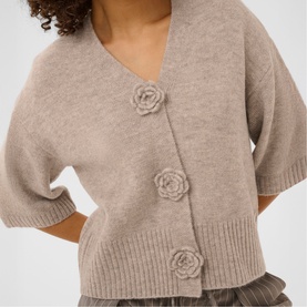 Rosie Floral Knitted Cardigan