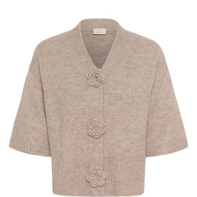 Rosie Floral Knitted Cardigan