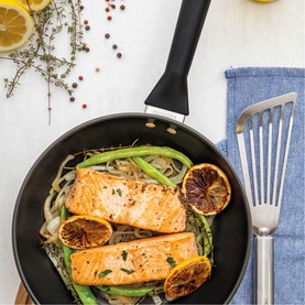 Stainless Steel Non-stick Frying Pan 24cm