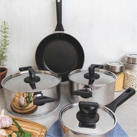 Stainless Steel Non-stick Frying Pan 24cm