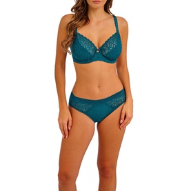 Raffin&eacute; Lace Panelled Briefs