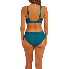 Raffin&eacute; Lace Panelled Briefs