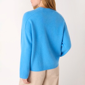 Raised Seam Knit Sweater