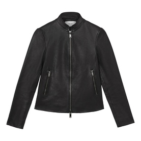 Allie Leather Biker Jacket