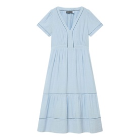 Gauze Flared Dress