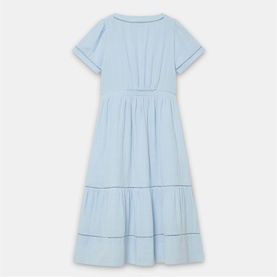 Gauze Flared Dress