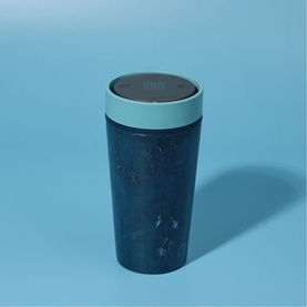 Stonewash Blue 12oz Reusable Coffee Cup