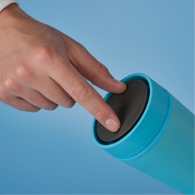 Sky Blue 12oz Reusable Coffee Cup