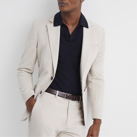 Dante Smooth Leather Belt