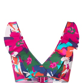 Nectar Ruffle Bikini Top